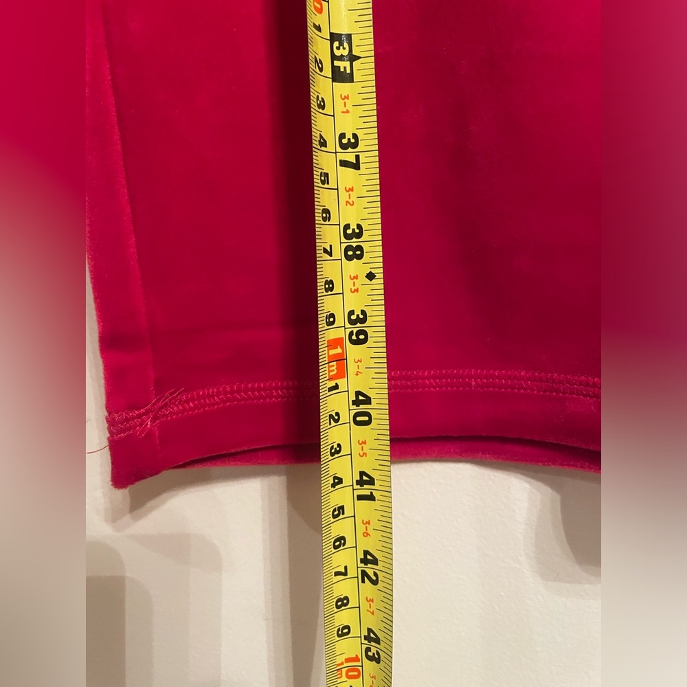 NWT- Juicy Couture Womens Red Party Velour Tracksuit Set Medium Rhinestone - Picture 10 of 14